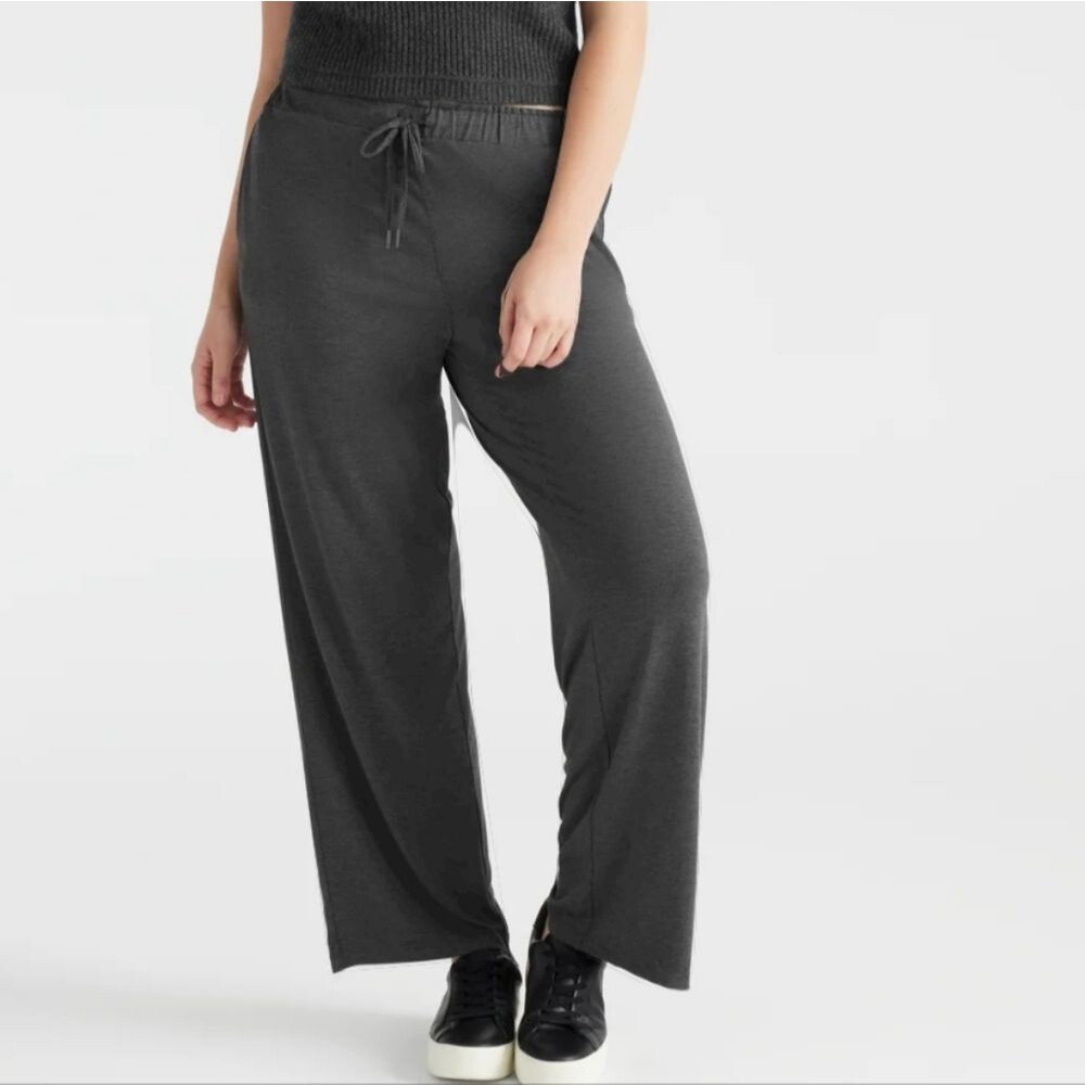 Knix Straight Leg Pants Soft Stretchy Pull-on Comfy Lightweight Spandex NWT